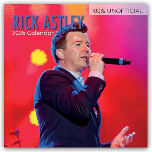 Rick Astley 2025 – 16-Monatskalender: Original The Gifted Stationery Co. Ltd [Mehrsprachig] [Kalender] (Wall-Kalender)