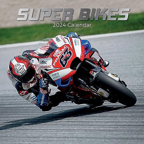 Superbikes – Motorräder 2024 – 16-Monatskalender: Original The Gifted Stationery Co. Ltd [Mehrsprachig] [Kalender] (Wall-Kalender) von Brown Trout-Auslieferer Flechsig