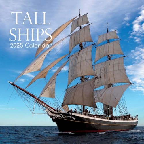 Tall Ships – Segelschiffe 2025 – 16-Monatskalender: Original The Gifted Stationery Co. Ltd [Mehrsprachig] [Kalender] (Wall-Kalender)