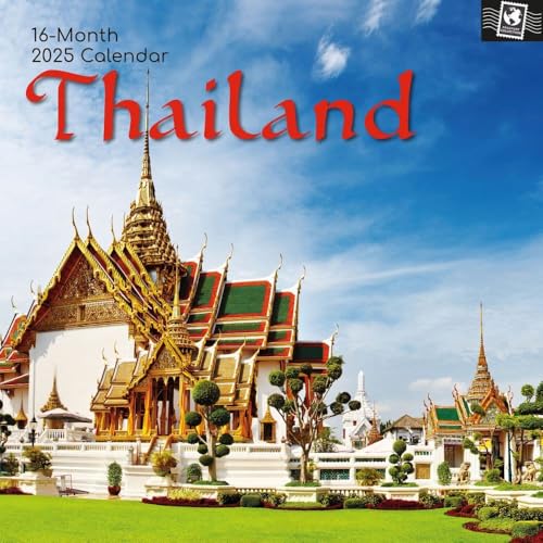 Thailand 2025 – 16-Monatskalender: Original The Gifted Stationery Co. Ltd [Mehrsprachig] [Kalender] (Wall-Kalender)