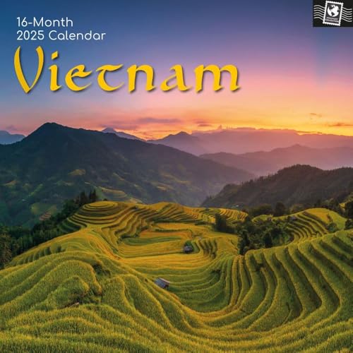 Vietnam 2025 – 16-Monatskalender: Original The Gifted Stationery Co. Ltd [Mehrsprachig] [Kalender] (Wall-Kalender)
