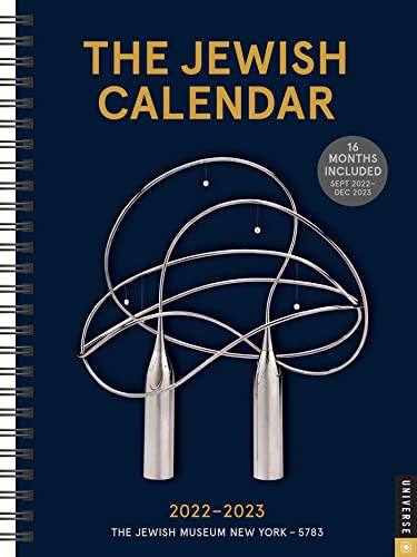 The Jewish Calendar 16-Month 2022-2023 Planner: Jewish Year 5783 von Universe Publishing