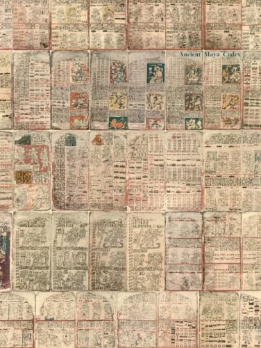 Ancient Maya Codex: also known as the Dresden Codex or Codex Dresdensis