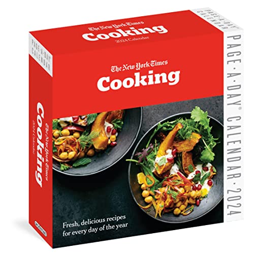 New York Times Cooking Page-A-Day Calendar 2024: Fresh, Delicious Recipes For Every Day of the Year New York Times Cooking Page-A-Day Calendar 2024: Fresh, Delicious Recipes For Every Day of the Year