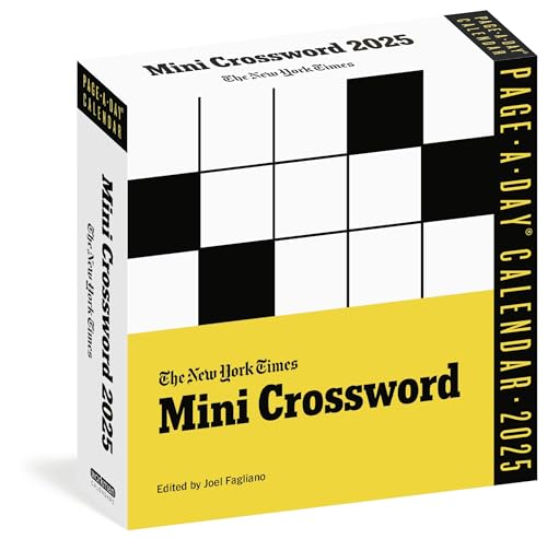 The New York Times Mini Crossword Page-A-Day® Calendar 2025: For Crossword Beginners and Puzzle Pros von Workman Publishing