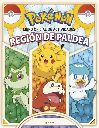 Pokémon. Actividades - Región de Paldea. Libro oficial de actividades von Montena