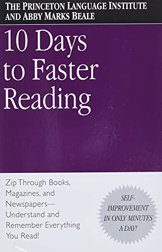 10 Days to Faster Reading