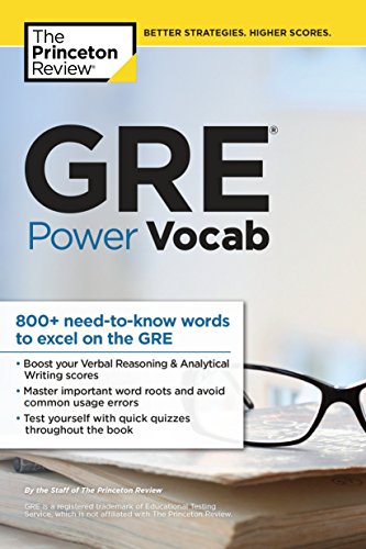 GRE Power Vocab (Graduate School Test Preparation) von Princeton Review