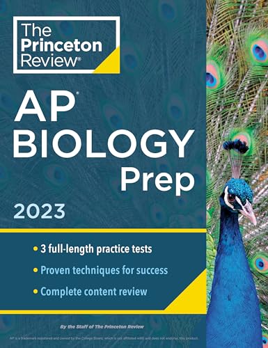 Princeton Review AP Biology Prep, 2023: 3 Practice Tests + Complete Content Review + Strategies & Techniques (College Test Preparation) von Princeton Review