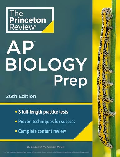 Princeton Review AP Biology Prep, 26th Edition: 3 Practice Tests + Complete Content Review + Strategies & Techniques (College Test Preparation) von Random House Children's Books