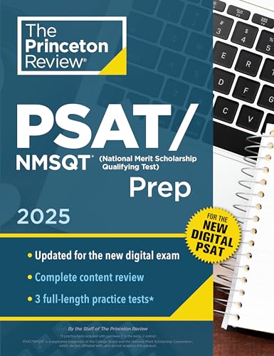 Princeton Review PSAT/NMSQT Prep, 2025: 3 Practice Tests + Review + Online Tools for the Digital PSAT (College Test Preparation) von Random House Children's Books