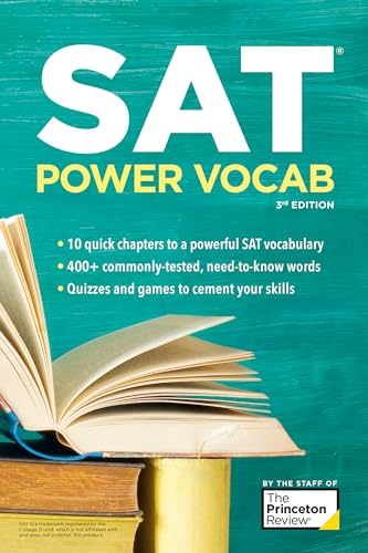 SAT Power Vocab, 3rd Edition: A Complete Guide to Vocabulary Skills and Strategies for the SAT (College Test Preparation) von Random House Children's Books