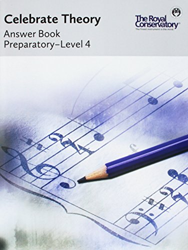 TCTA1 - Celebrate Theory Answer Book : Preparatory -4( 2016 Edition)
