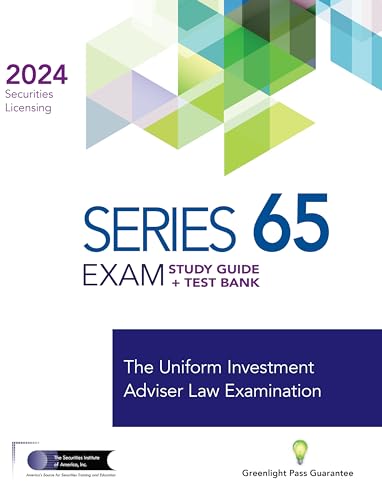 SERIES 65 EXAM STUDY GUIDE 2024+ TEST BANK