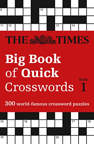 The Times Big Book of Quick Crosswords Book 1: 300 World-Famous Crossword Puzzles (The Times Crosswords) von HarperCollins UK