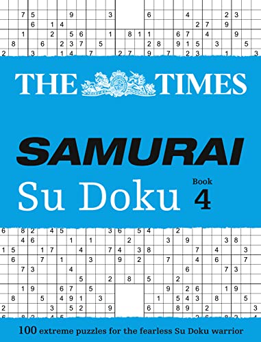 The Times Samurai Su Doku 4: 100 challenging puzzles from The Times (The Times Su Doku) von Times Books