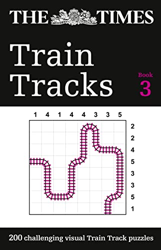 The Times Train Tracks Book 3: 200 challenging visual logic puzzles (The Times Puzzle Books) von Times Books UK
