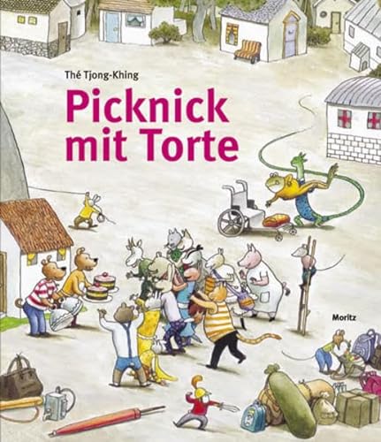 Picknick mit Torte: Ein Bilderbuch zum genauen Hinschauen von Moritz