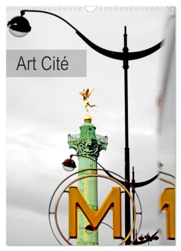 Art Cité (Calendrier mural 2025 DIN A3 horizontal), CALVENDO calendrier mensuel: Paysages urbains entre patrimoine et architecture