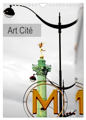Art Cité (Calendrier mural 2025 DIN A4 horizontal), CALVENDO calendrier mensuel: Paysages urbains entre patrimoine et architecture