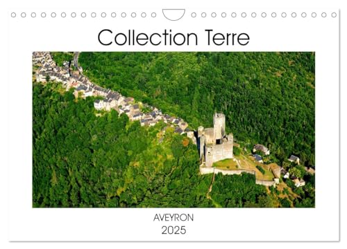 Collection Terre AVEYRON (Calendrier mural 2025 DIN A4 vertical), CALVENDO calendrier mensuel: Le département de l'Aveyron en Occitanie