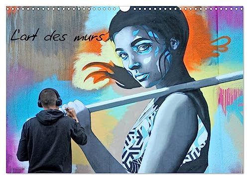 L'art des murs (Calendrier mural 2025 DIN A3 vertical), CALVENDO calendrier mensuel: Festival street art