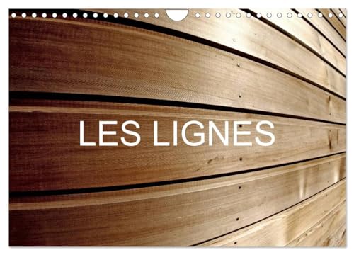 LES LIGNES (Calendrier mural 2025 DIN A4 vertical), CALVENDO calendrier mensuel: Architecture contemporaine