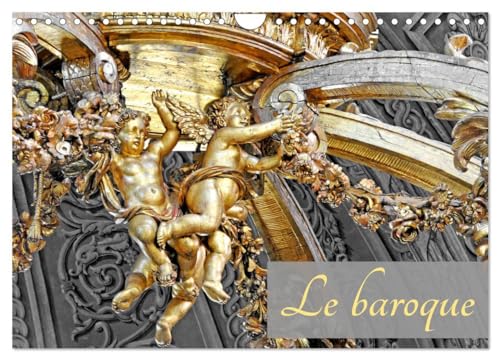 Le baroque (Calendrier mural 2025 DIN A4 vertical), CALVENDO calendrier mensuel: Le style baroque en région Occitanie