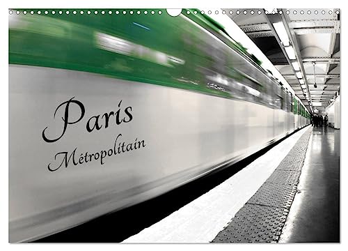 Paris Métropolitain (Calendrier mural 2025 DIN A3 vertical), CALVENDO calendrier mensuel: Le métro de Paris
