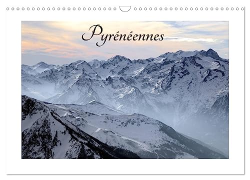 Pyrénéennes (Calendrier mural 2025 DIN A3 vertical), CALVENDO calendrier mensuel: La chaîne des Pyrénées aux quatre saisons
