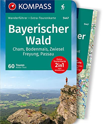 KOMPASS Wanderführer Bayerischer Wald, 60 Touren: mit Extra-Tourenkarte, GPX-Daten zum Download KOMPASS Wanderführer Bayerischer Wald, 60 Touren: mit Extra-Tourenkarte, GPX-Daten zum Download