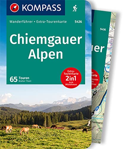 KOMPASS Wanderführer Chiemgauer Alpen, 65 Touren: mit Extra-Tourenkarte Maßstab 1:35.000, GPX-Daten zum Download KOMPASS Wanderführer Chiemgauer Alpen, 65 Touren: mit Extra-Tourenkarte Maßstab 1:35.000, GPX-Daten zum Download
