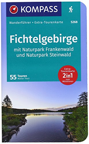 KOMPASS Wanderführer Fichtelgebirge mit Naturpark Frankenwald und Naturpark Steinwald: Wanderführer mit Extra-Tourenkarte 1:65000, 55Touren, GPX-Daten zum Download. KOMPASS Wanderführer Fichtelgebirge mit Naturpark Frankenwald und Naturpark Steinwald: Wanderführer mit Extra-Tourenkarte 1:65000, 55Touren, GPX-Daten zum Download.