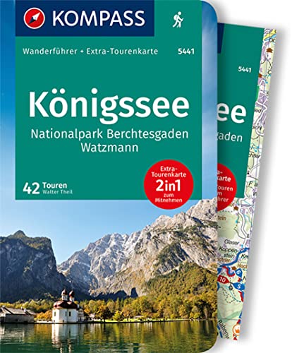 KOMPASS Wanderführer Königssee, Nationalpark Berchtesgaden, Watzmann, 42 Touren: mit Extra-Tourenkarte Maßstab 1:35.000, GPX-Daten zum Download KOMPASS Wanderführer Königssee, Nationalpark Berchtesgaden, Watzmann, 42 Touren: mit Extra-Tourenkarte Maßstab 1:35.000, GPX-Daten zum Download