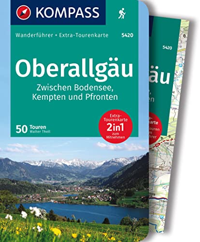KOMPASS Wanderführer Oberallgäu, 50 Touren zwischen Bodensee, Kempten und Pfronten, mit Extra-Tourenkarte: GPS-Daten zum Download KOMPASS Wanderführer Oberallgäu, 50 Touren zwischen Bodensee, Kempten und Pfronten, mit Extra-Tourenkarte: GPS-Daten zum Download