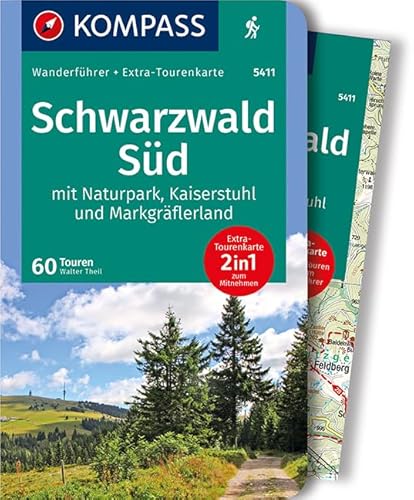 KOMPASS Wanderführer Schwarzwald Süd mit Naturpark, Kaiserstuhl und Markgräflerland: Wanderführer mit Extra-Tourenkarte 1:75.000, 60 Touren, GPX-Daten zum Download. KOMPASS Wanderführer Schwarzwald Süd mit Naturpark, Kaiserstuhl und Markgräflerland: Wanderführer mit Extra-Tourenkarte 1:75.000, 60 Touren, GPX-Daten zum Download.