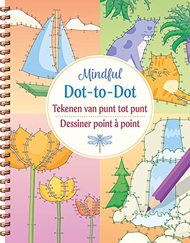 Dot-to-dot Mindful - Tekenen van punt tot punt / Dot-to-dot Mindful - Dessiner point à point von Zuidnederlandse Uitgeverij (ZNU)