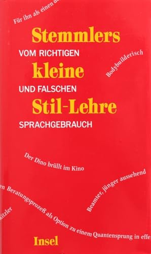 Stemmlers kleine Stil-Lehre von Insel