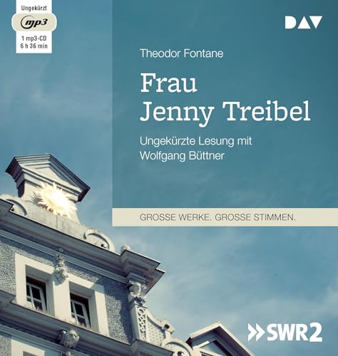 Frau Jenny Treibel: Ungekürzte Lesung mit Wolfgang Büttner (1 mp3-CD)