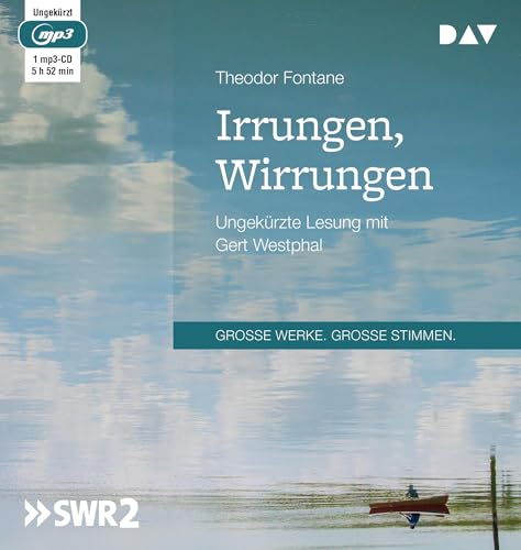 Irrungen, Wirrungen: Ungekürzte Lesung mit Gert Westphal (1 mp3-CD) von Audio Verlag Der GmbH