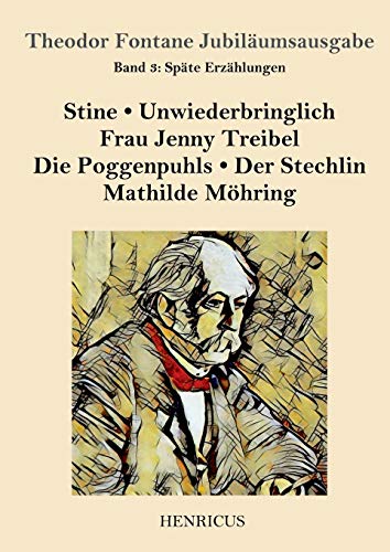 Späte Erzählungen: Stine / Unwiederbringlich / Frau Jenny Treibel / Die Poggenpuhls / Der Stechlin / Mathilde Möhring (Theodor Fontane Jubiläumsausgabe, Band 3) von Henricus
