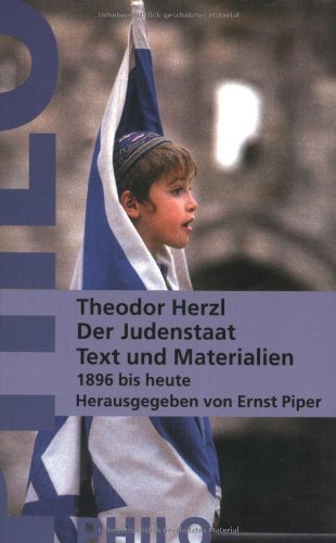 Der Judenstaat. Text und Materialien - 1896 bis heute: Versuch einer modernenen Lösung der Judenfrage. Texte und Materialien 1896 bis heute Der Judenstaat. Text und Materialien - 1896 bis heute: Versuch einer modernenen Lösung der Judenfrage. Texte und Materialien 1896 bis heute von Philo Fine Arts
