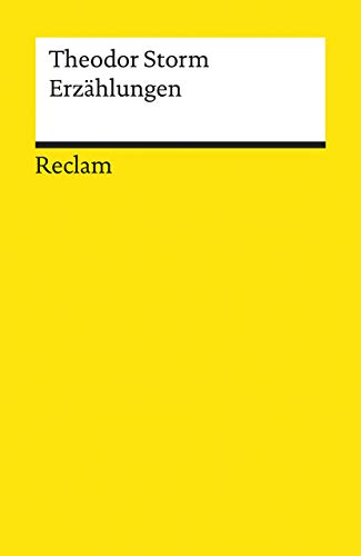Erzählungen: Storm, Theodor – Deutsch-Lektüre, Deutsche Klassiker der Literatur – 6144 (Reclams Universal-Bibliothek)