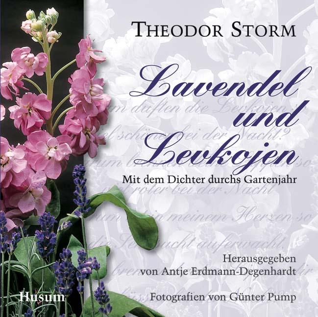 Lavendel und Levkojen von Husum Druck