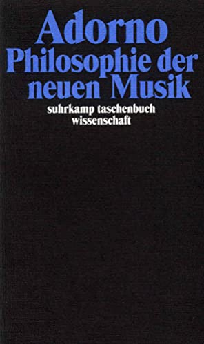 Gesammelte Schriften in 20 Bänden: Band 12: Philosophie der neuen Musik (suhrkamp taschenbuch wissenschaft) von Suhrkamp Verlag AG