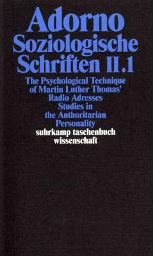 Gesammelte Schriften in 20 Bänden: Band 9: Soziologische Schriften II. 2 Bände (suhrkamp taschenbuch wissenschaft)