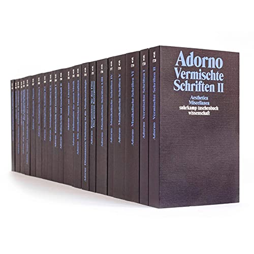 Gesammelte Schriften in 20 Bänden: Gesamte Werkausgabe. Bde.1-20 (suhrkamp taschenbuch wissenschaft)
