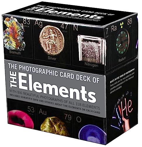 Photographic Card Deck of The Elements: With Big Beautiful Photographs of All 118 Elements in the Periodic Table (BD&L) von Black Dog & Leventhal Publishers