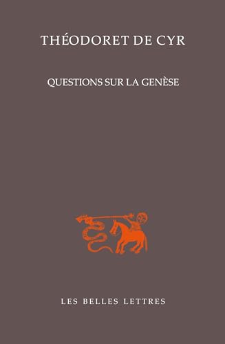 Questions Sur La Genese von Les Belles Lettres