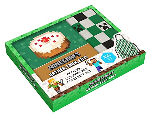 Minecraft: The Official Cookbook and Apron Gift Set: Plus Exclusive Apron
